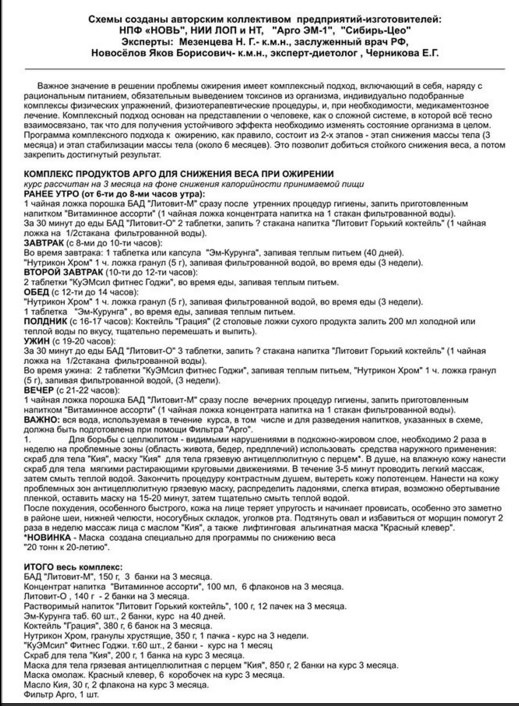 от ожирения